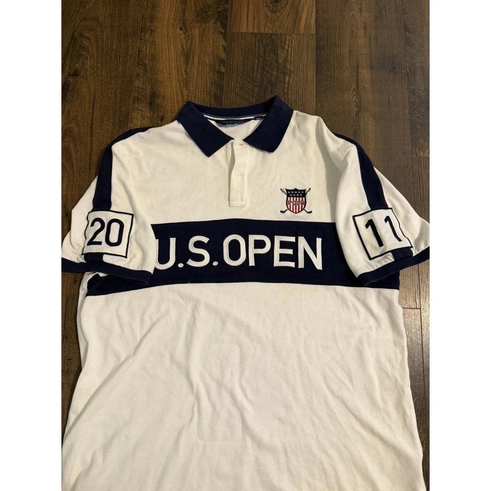Polo Ralph Lauren 2011 US OPEN Golf Polo Shirt Sz XL USGA Embroidered